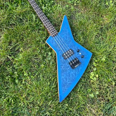 Custom Vintage Bass Explorer 4 string In Stock image 1