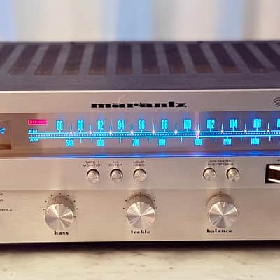 🎶✨ Marantz 2216B Vintage Stereo Receiver — Serviced/Cleaned, LED Dial, Tested, Ultrasonic-Cleaned Knobs image 2