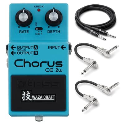 New Boss CE-2W Waza Craft Chorus Guitar Effects Pedal image 1