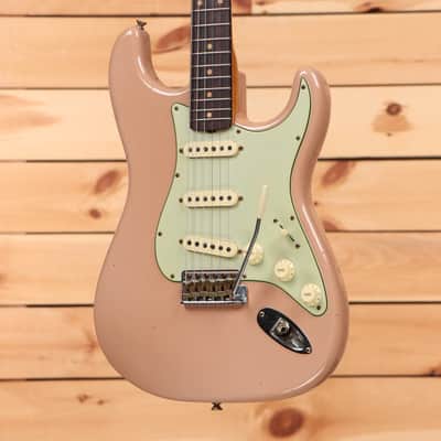 Fender Custom Shop 1959 Stratocaster Journeyman Relic - Dirty Shell Pink - CZ582861 - PLEK'd image 3