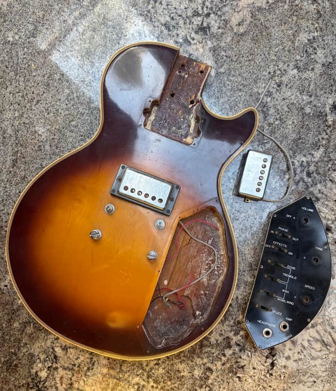 Univox Effector Body semi loaded - Sunburst image 1