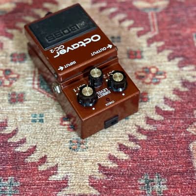 Boss OC-2 Octaver (Black Label) 1982 - 1984 - Brown image 3