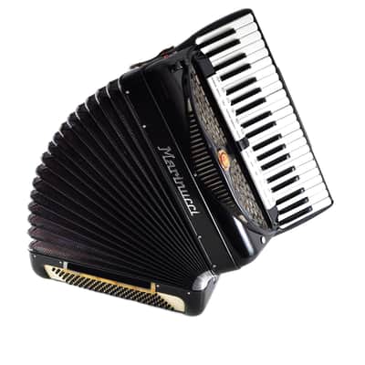 Immagine Rare, Top Italian Made Accordion Marinucci Super Mod 975 - 120 bass, 20 switches + Case & New Straps - Certificate -Video - 14