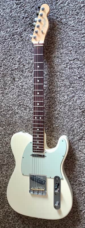 2017 Fender American professional telecaster electric guitar Olympic white Rosewood fretboard made in the USA image 1