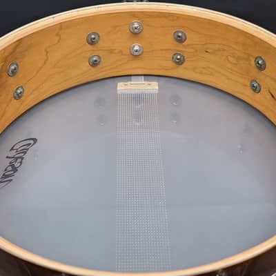 Cadeson Drum Co. 4"x14" Piccolo Snare Drum 1970's - WALNUT MAPLE BIRCH & CHERRY image 11