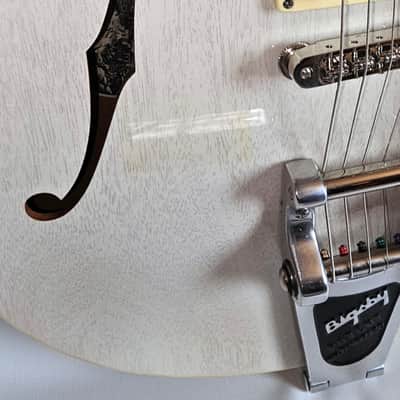 Collings SoCo Deluxe with Premium Vintage White (Mahogany Top) image 17