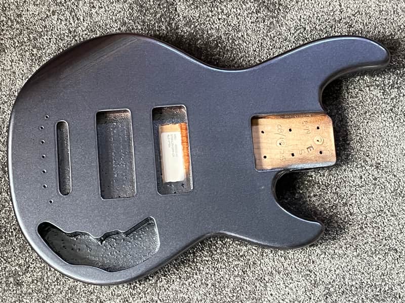 G&L CLF Research L-2500 S750 bass body USA Graphite Metallic image 1