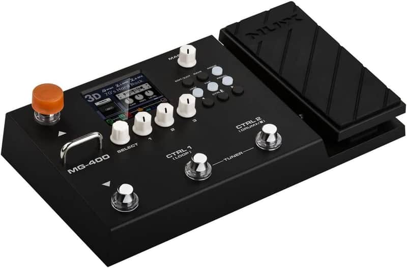 NU-X MG-400 Electric Guitar Multi Effects Pedal, Amp Modeling, 512 samples IR image 1