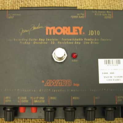 Morley JD10 Preamp Overdrive EQ Amp Emulator Pedal image 2
