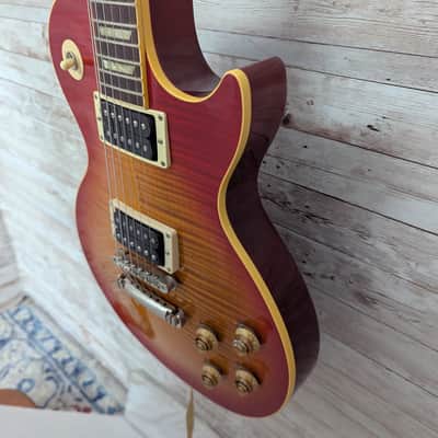 Used Gibson Les Paul Pre-Historic Flametop Reissue 1993 Heritage Cherry Sunburst image 7