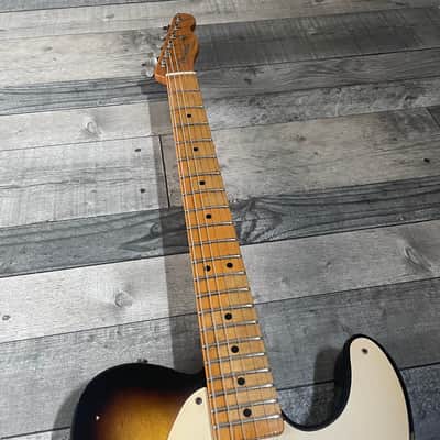 2008 Fender Road Worn 50’s Telecaster - 2 Colour Sunburst image 3