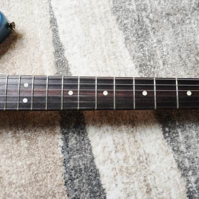 *NEW* Fender Made in Japan Hybrid II 2026 Collection Jazzmaster Satin Metallic, Matte Aero Blue MIJ image 6