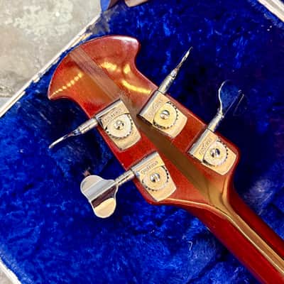 Ovation Magnum I Bass c 1978 - 1980 Cherry original vintage USA image 7