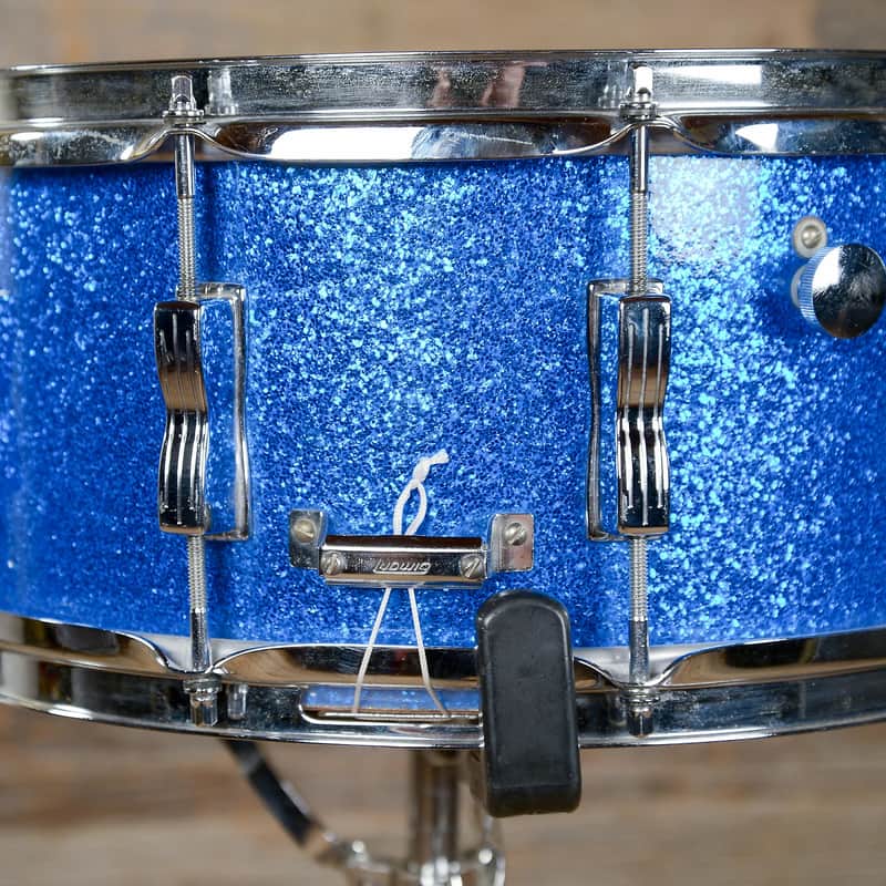 Ludwig No. 470 Auditorium Model 6.5x14" 8-Lug Snare Drum 1969 - 1976 image 5