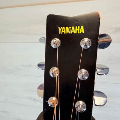 Yamaha SJ-180 Vintage Acoustic Guitar Made in Taiwan Natural Finish 1980's image 9