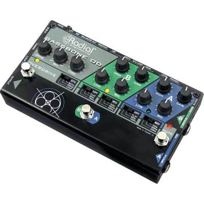 Tonebone BASSBONE-OD Préampli basse 2 canaux avec overdrive image 1