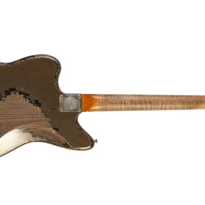 Fender Custom Shop Masterbuilt (Dale Wilson) Custom '59 Jazzmaster Heavy Relic Charcoal Frost Metallic Over Black (One of a Kind) #CZ557907 image 12