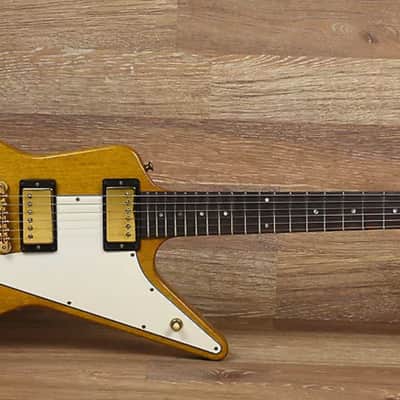 Gibson 1983 '58 Reissue Korina Explorer, Inked Serial Number, Natural image 3