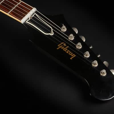 2021 Gibson Custom Shop '64 Trini Lopez Standard Reissue ES-335 - Ebony VOS | USA Semi-Hollow Vintage Diamond F Holes Firebird Headstock | CoA OHSC image 9