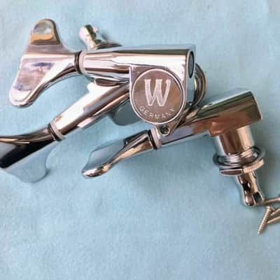 Warwick Chrome 2R+2L Bass Tuning Tuners Pegs Machine Heads image 1