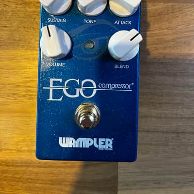 Wampler Ego Compressor V2 (Small Logo) 2010s - Blue image 1