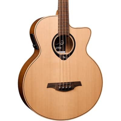 Lag HV10BCE | Acoustic / Electric Smart Bass with Bag. New with Full Warranty! image 3
