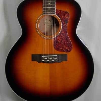 Guild F-2512E Deluxe Antique Burst 12-string Acoustic Electric Open Box (has small ding) Bild 6