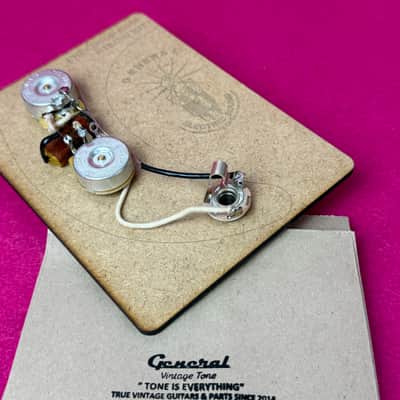 General Vintage Tone 50’s Prewired Harness Electronics for Precision Bass ®️ Phone book capacitor - 50’s Wiring image 7