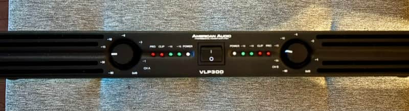 American Audio VLP-300 300w Power Amplifier 2010s - Black image 1