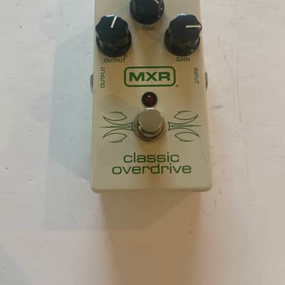 MXR Dunlop M-66 Classic Overdrive White Guitar Effect Pedal image 1