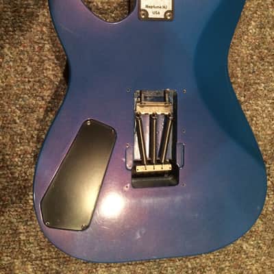 Kramer Pacer Custom II 1987 Flip Flop Blue image 12
