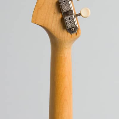 Fender Solid Body Electric Mandolin (1963), ser. #01614, original white tolex hard shell case. image 6