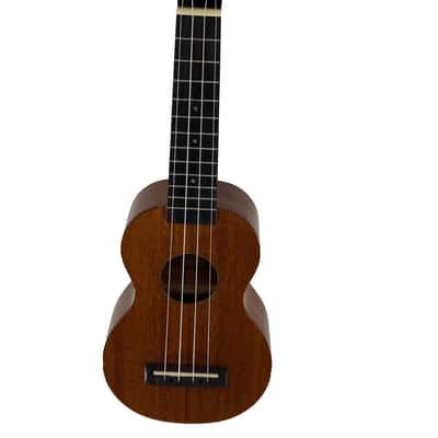 Mahalo MJ1-VNA Java Series Soprano Ukulele – Vintage Natural Gloss Finish image 2