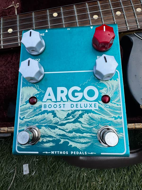 Mythos Pedals Argo boost deluxe 2025 - Blue image 1