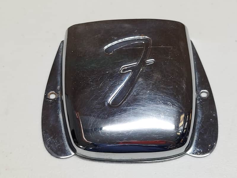 1960s Fender Jazz Bass Bridge Cover - 100% Genuine Vintage image 1