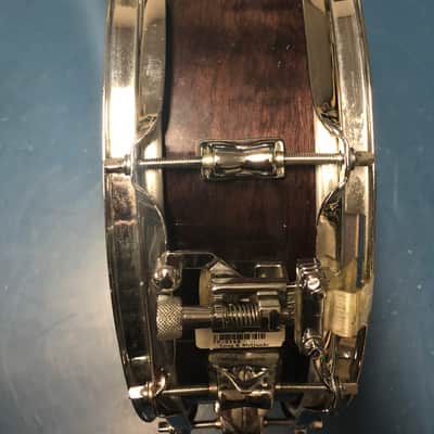 Yamaha  Birch Custom Absolute 14" x 4" Snare Black Woodgrain image 6