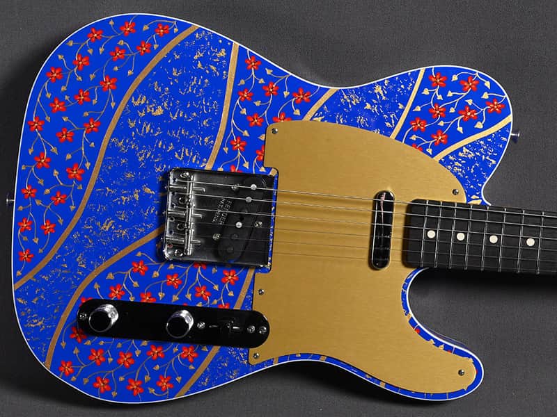 Fender Custom Shop Tele Custom "Blue with Red & Gold" Thorn / Gallenberger Project 2022 image 1
