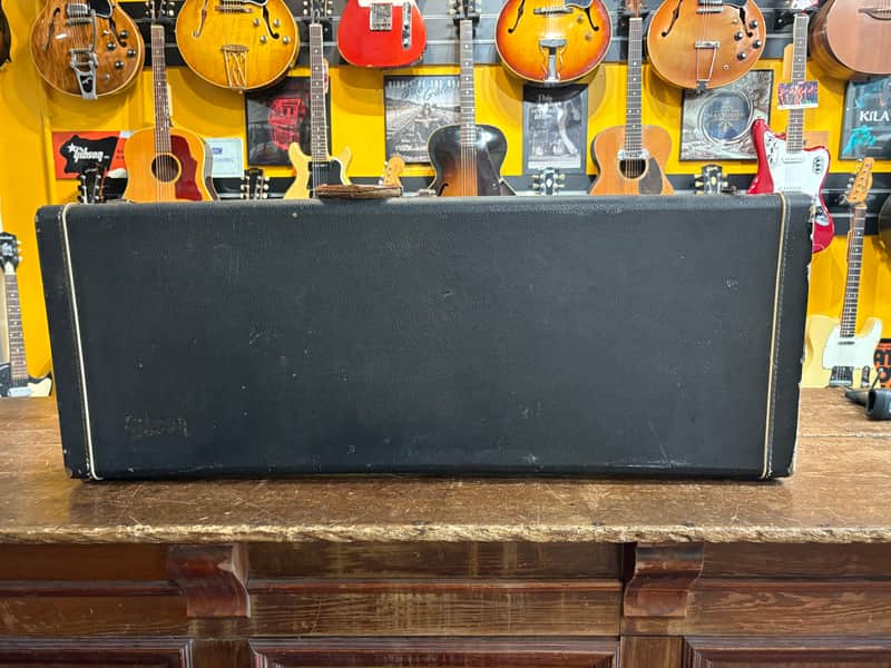 Gibson Explorer Hard Case 1970s - Black / Purple image 1