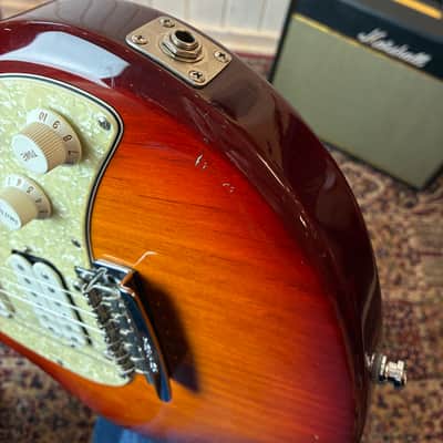 Ernie Ball Music Man Silhouette Special HSS 1993 - Honey Burst image 6