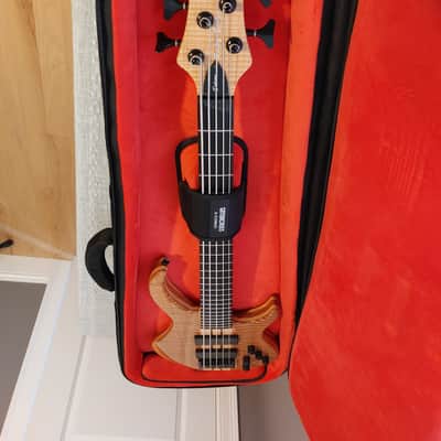 Harley Benton BZ-5000 NT (Neck Through) 5 String Bass Guitar image 2