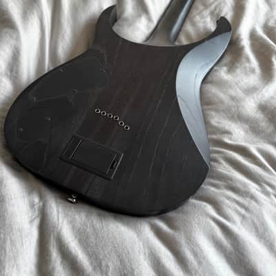 Ibanez RGIT20FE-TGF Iron Label Neck Through 2016 - 2017 - Transparent Grey Flat image 8