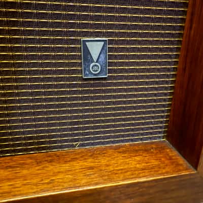 JBL C37 Rhodes Speakers System 001 1960s - Walnut image 20