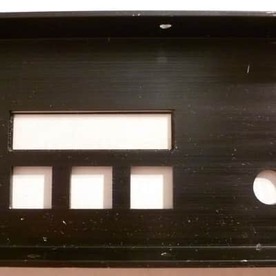 Kurzweil 1000 PX Plus Professional Expander Front Panel w/clear plastic strip repair part GOOD Cond. image 6