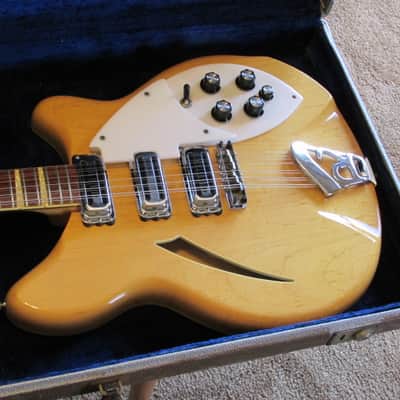 1968 Vintage Rickenbacker 370-12 Mapleglo Finish Feb/68 image 3