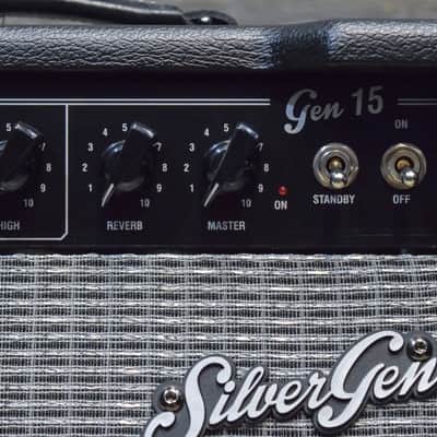 DV Mark DV Gen 15 Silver Generation 15-Watt Tube Guitar Amplifier Head #J9000074 image 6