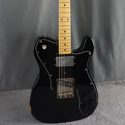 Fender Japan Telecaster Custom 94-95 - Black w/ Original Hard Case image 2