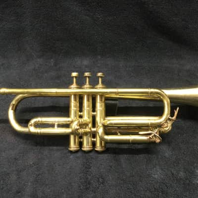 Frank Holton Holton-Clarke Model Cornet 1922 - Raw Brass image 3
