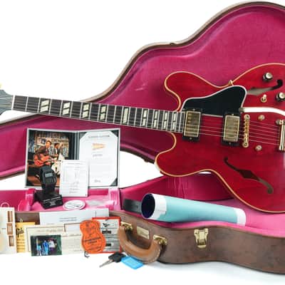 Gibson Custom Back to the Future 1955 ES345 Collectors Edition Light Aged Cherry Red #A55053 2025 image 3