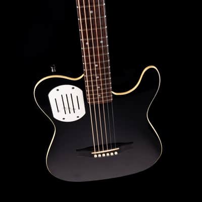 Pre Owned Godin Acousticaster Black With HSC image 4