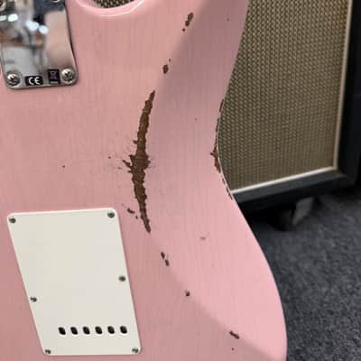 Fender Custom Shop GT11 Stratocaster Relic Shell Pink image 11